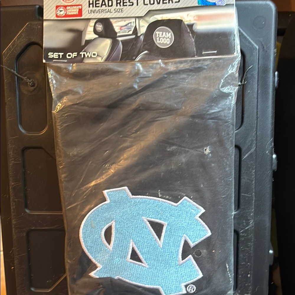 UNC Head Rest covers - Set of 2